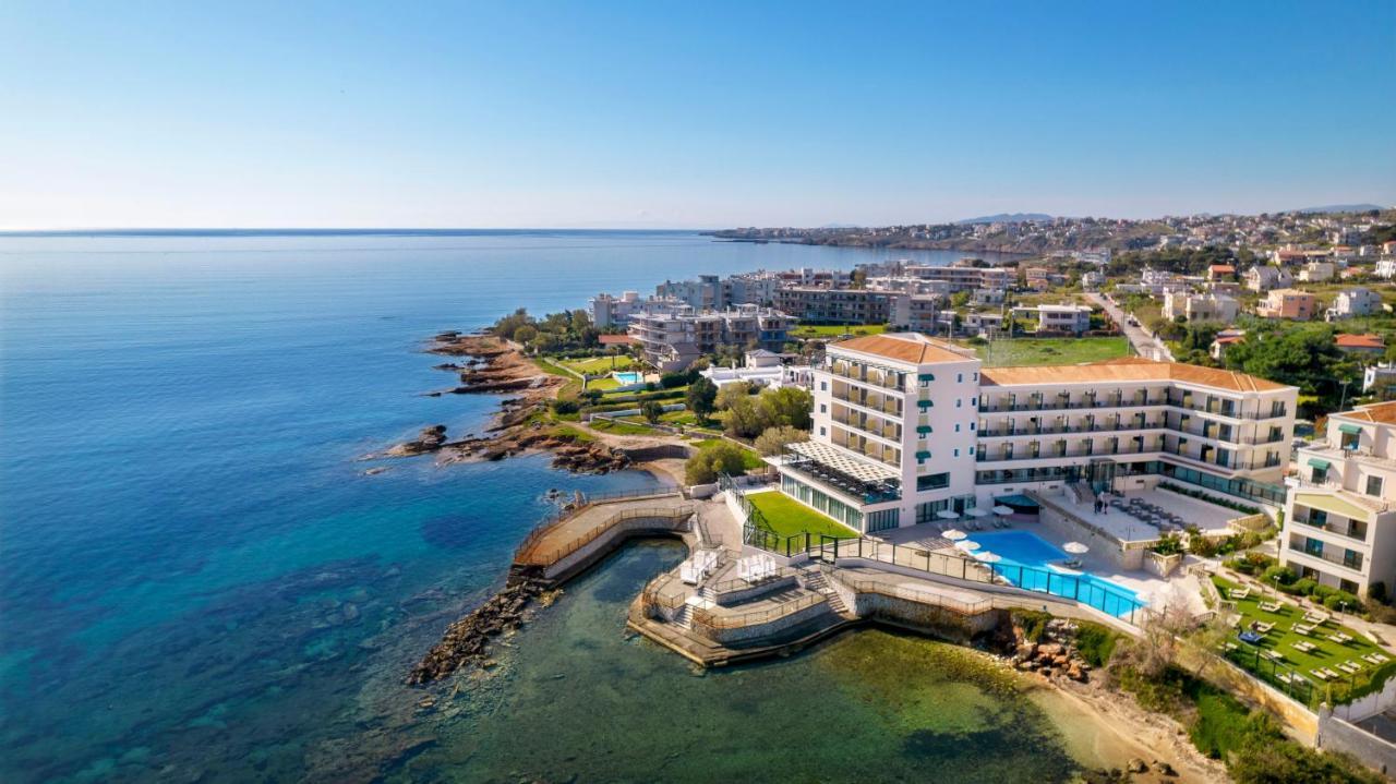 Ramada By Wyndham , Athens Club Attica Riviera Hotel Mati Exterior photo Aerial view of the resort